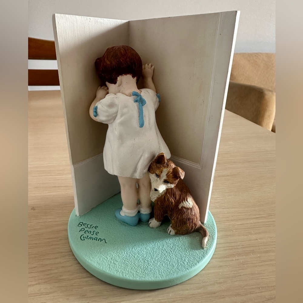 IN DISGRACE from the Bessie Pease utmana Figurine Collection the bankury Mint.